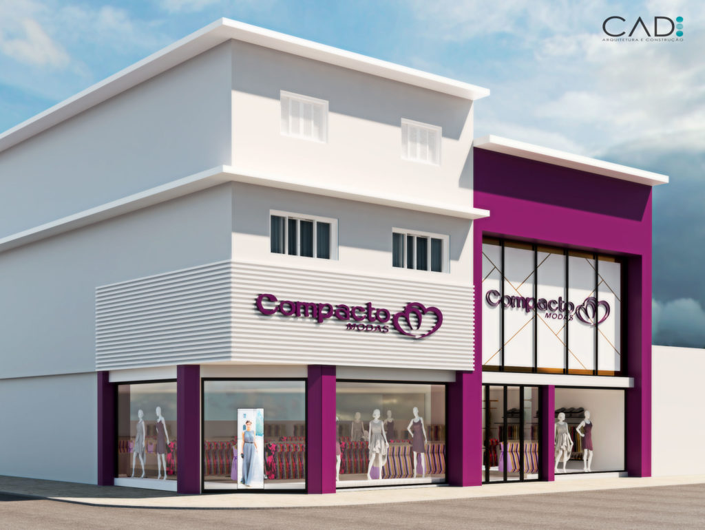 CAD3| Projeto Comercial Loja Compacto Modas